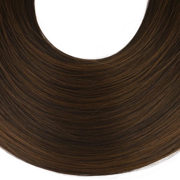 24” GINGER BROWN BODYWAVE 1PEICE FULL HEAD CLIPINS